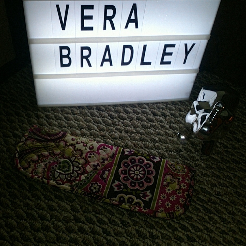 Vera Bradley hair straightener case